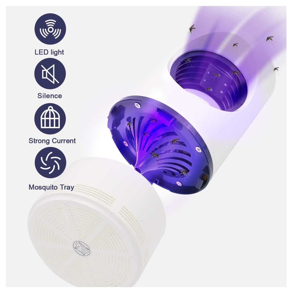 Lampara Mata Mosquitos Zancudos Luz Uv