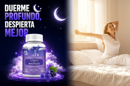 Rutina nocturna y matutina con gomitas zZZs Magnesio DROPI CUP